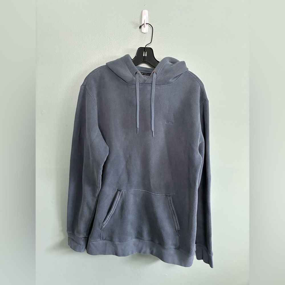 Vans ComfyCush Wash Pullover Hoodie Mirage Blue - Men's Size M